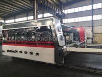 High Speed Computer Water Ink Flexo Printing Slotting Carton Box Making Machine