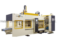 NPS1224 Online Printing Slotting Die-cutting Machine with Gluing Bundling Machine/Case Maker
