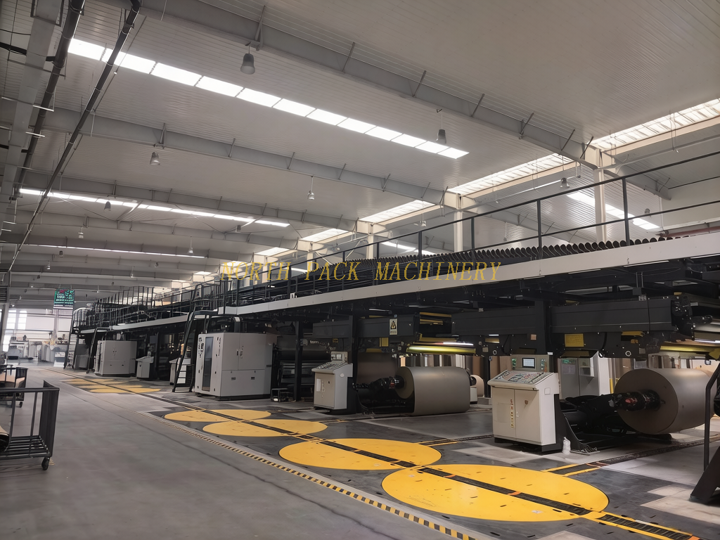 350m/min 2800mm 5 Ply Corrugated Cardboard Production Line