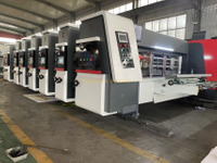 Corrugation Cardboard Packaging Machinery Flexo Printer Slotter Die Cutter Carton Box Machine