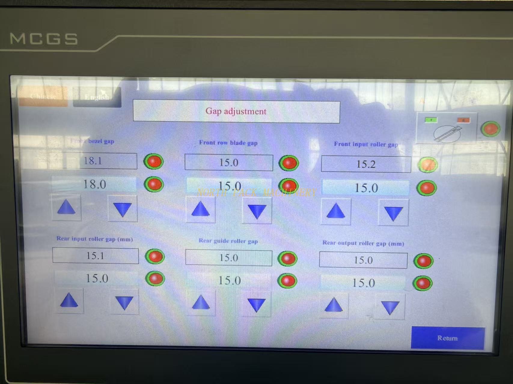 Honeycomb board size cutting and shaping machine